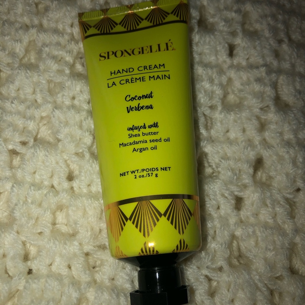 Spongelle Coconut Verbena Hand Cream 2oz